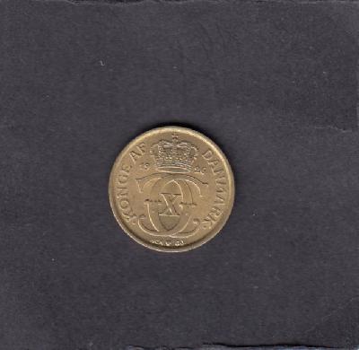 Beschrijving: 1/2 Kroon CHRISTIAN X 